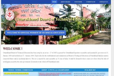 Uttarakhand JEEP 2017: 1st Round of Seat Allotment Results Expected Today at ubter.in