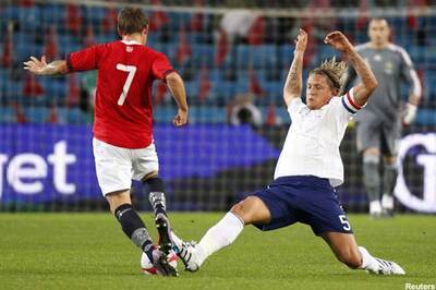 Football friendly: Norway beat France 2-1