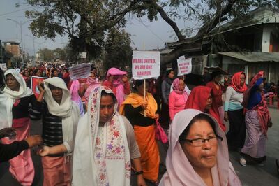 Massive rally in Imphal protests 'bid to disunite' Manipur people