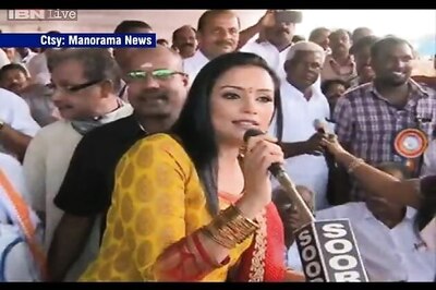 Shweta Menon's initial statement says Congress MP touched her