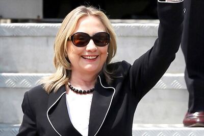 Hillary praises Lankan plan to implement LLRC report