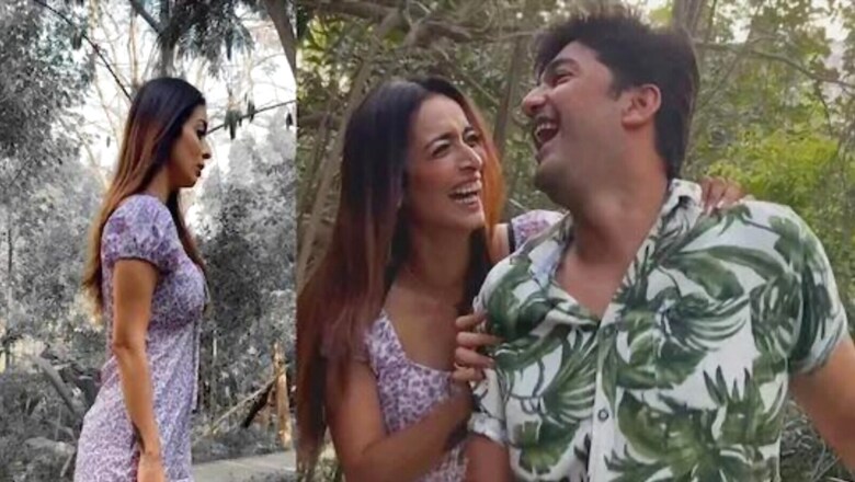 Ex-Bigg Boss Marathi Contestants Heena Panchal, Madhav Deochakke's Shake a Leg in Reel