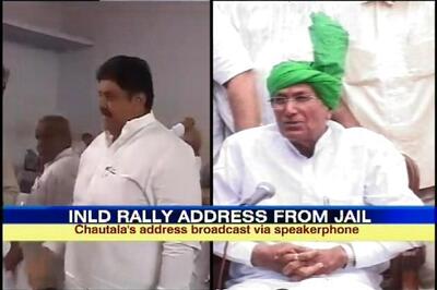 Tihar Jail begins inquiry against Ajay Chautala for addressing rally through phone