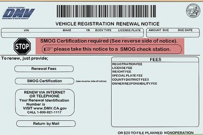 How to Get a Smog Check (CA)
