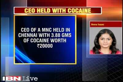 MNC CEO held in Chennai while taking delivery of cocaine