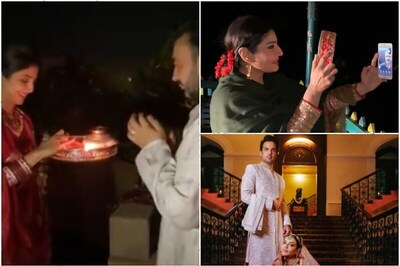 Inside Bipasha Basu, Shilpa Shetty, Raveena Tandon's Karva Chauth Celebrations, See Pics