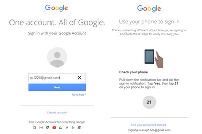 Google begins testing logins without passwords