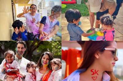 How Bollywood Stars Painted the Town in Holi Hues