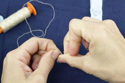 How to Sew on a Shirt Button