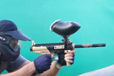IPL 2024: Mumbai Indians Players Enjoy Some Time Off With Some Intense Paintball Action - WATCH