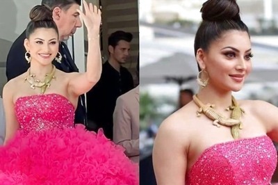 Urvashi Rautela SHOCKS Internet With Her Alligator Necklace At Cannes; Video Goes Viral
