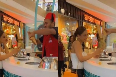 Nia Sharma Enjoys Turkish Ice Cream Vendor's Prank, Check Her Hilarious Reaction