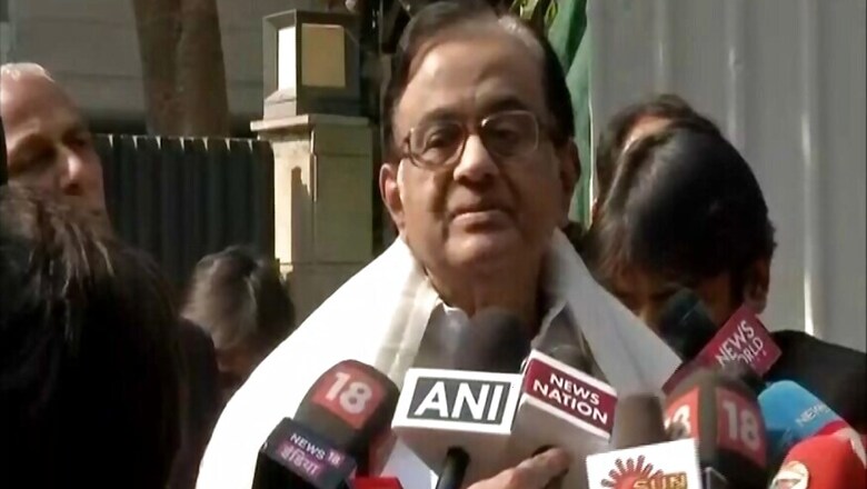 ED Officials Embarrassed to Find Me There, Says Chidambaram After Raids on Son Karti's Properties