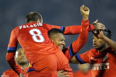 Inter Milan, Lyon advance in Europa League