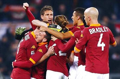 Roma shock Juventus 1-0 in Serie A