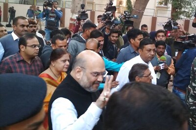Amit Shah Votes in Gujarat's Naranpura, Asks People to Continue Development Journey