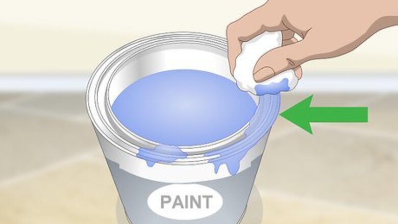 How to Store Paint