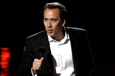 Nicolas Cage Supports Time's Up Movement