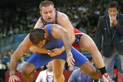 Varner gives US 2 Olympic wrestling golds