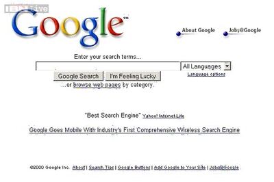 Why early Google users didn't google and how Google fixed the issue with a copyright symbol