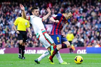 Barcelona beat Granada 4-0 without Messi