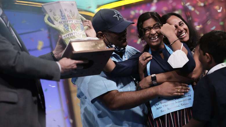 14-Year-Old Harini Logan Crowned Scripps National Spelling Bee Champion
