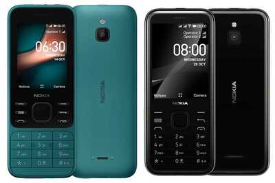 Nokia 8000 4G and Nokia 6300 4G With Google Assistant Support, Snapdragon 210 Processor Launched