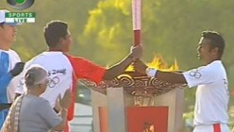 Short, safe: torch relay ends peacefully
