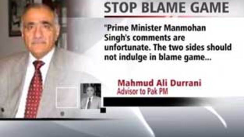India-Pak shouldn't start blame-game: Pak NSA