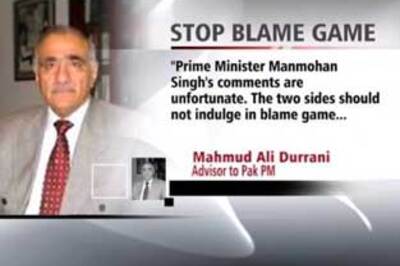 India-Pak shouldn't start blame-game: Pak NSA