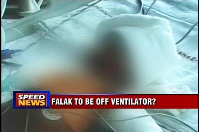 Falak off ventilator, shows marginal improvement