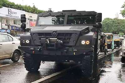 Renault Sherpa Armoured Military Vehicle Serving NSG Spotted in Mumbai