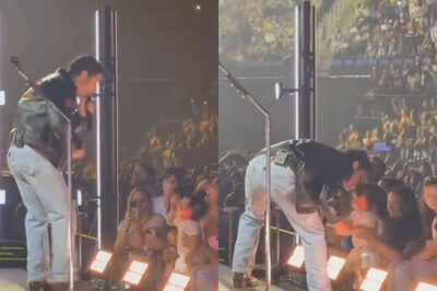 Nick Jonas Kisses Malti Marie Jonas As She Attends Dad's Concert With Priyanka Chopra; Watch