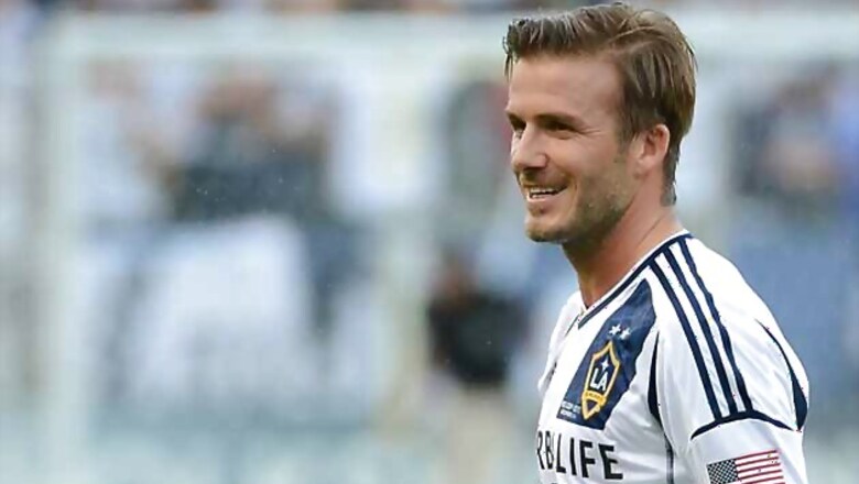 Beckham unlikely to play in Australia: Perth owner