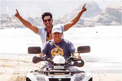 Varun Dhawan Rides ATV with Father David Dhawan, Ranveer Singh and Vicky Kaushal React