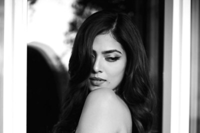 Malavika Mohanan Looks Stunning In This Black Off-Shoulder Dress By Manish Malhotra