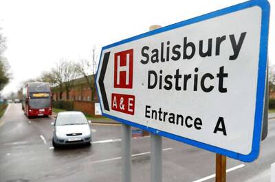 Unknown Substance Leaves Two People Critically Ill near Salisbury, British Police Say
