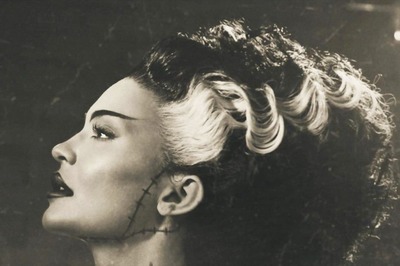 Kylie Jenner Adds Spooky to Her Bride of Frankenstein Halloween Look With a Chilling Face Scar
