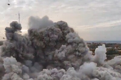 Watch: Israel Accused Of Destroying Gaza's Al-Israa University, Drone Footage Captures Explosion