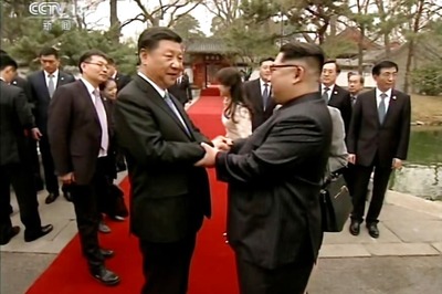 Xi Jinping and Kim Jong Un Hail 'Immortal' China-North Korea Relationship