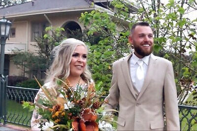 Wedding Before The Storm: Delta Speeds Up Couple's Nuptials