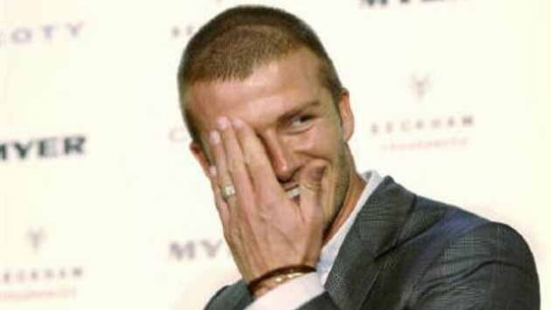 Smell it like Beckham: celebrity scents lure UK men