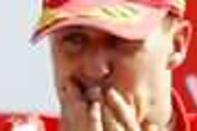 Schumi decides to step off the gas