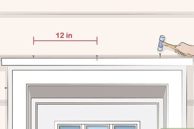 How to Hang Garland Around Your Front Door