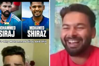 Rishabh Pant Cannot Stop Laughing at This Age-Old Mohammed Siraj Meme: WATCH