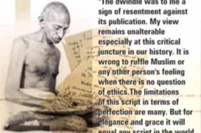 Bapu's letter may be stolen: Grandson