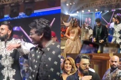 Ranveer Singh Dances on Appadi Podu, Vaathi Coming With Atlee at Shankar's Daughter's Wedding; Watch