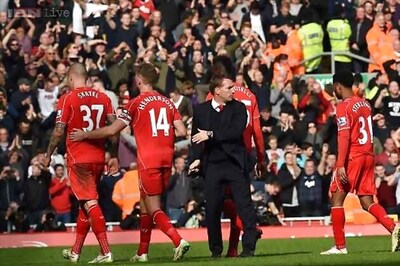 Liverpool's decline leaves Rodgers' future in jeopardy