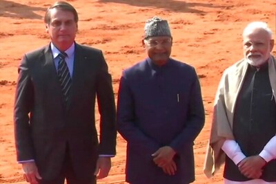 In India for 71st Republic Day, Brazilian Prez Bolsonaro Receives Grand Reception at Rashtrapati Bhawan