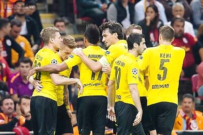 Champions League: Dortmund, Arsenal on verge of advancing in Group D